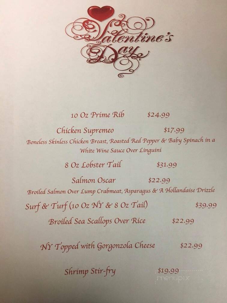 T K's Bar & Grill - Mount Bethel, PA menu_pic
