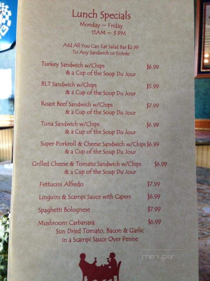 T K's Bar & Grill - Mount Bethel, PA menu_pic