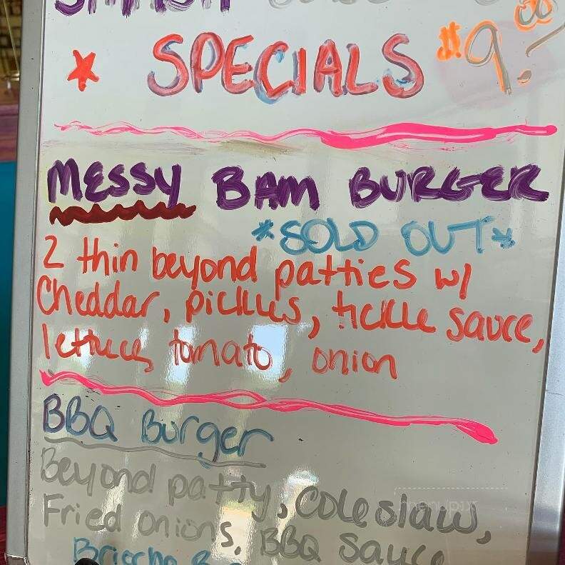 Hang Space - Richmond, VA menu_pic