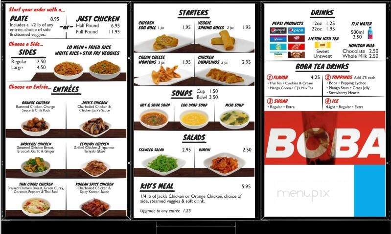 Chicken Jack's - Longmont, CO menu_pic