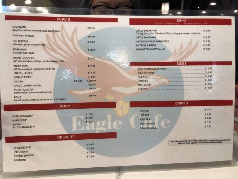 New Eagle Cafe - Honolulu, HI