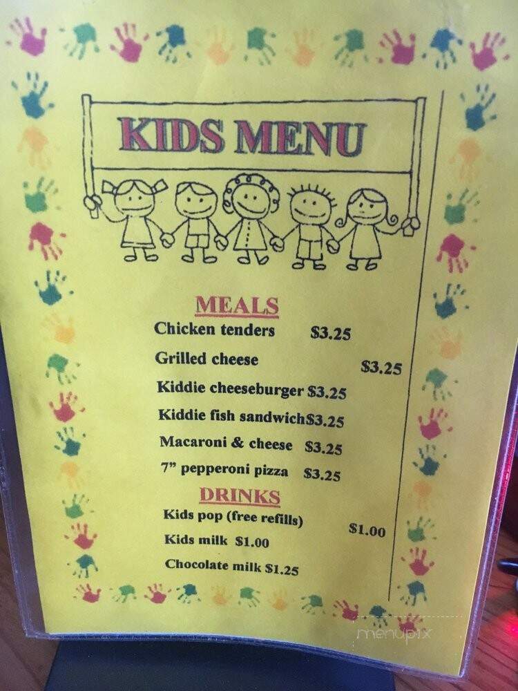 Clear Lake Bar - West Branch, MI menu_pic