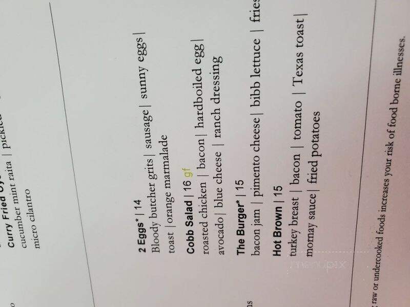 Amuse Restaurant - Virginia Museum of Fine Arts - Richmond, VA menu_pic