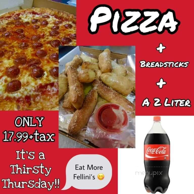 Fellini's Pizzeria - Canonsburg, PA menu_pic