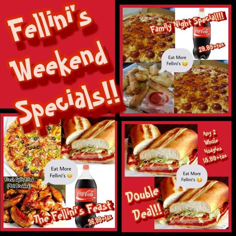 Fellini's Pizzeria - Canonsburg, PA menu_pic