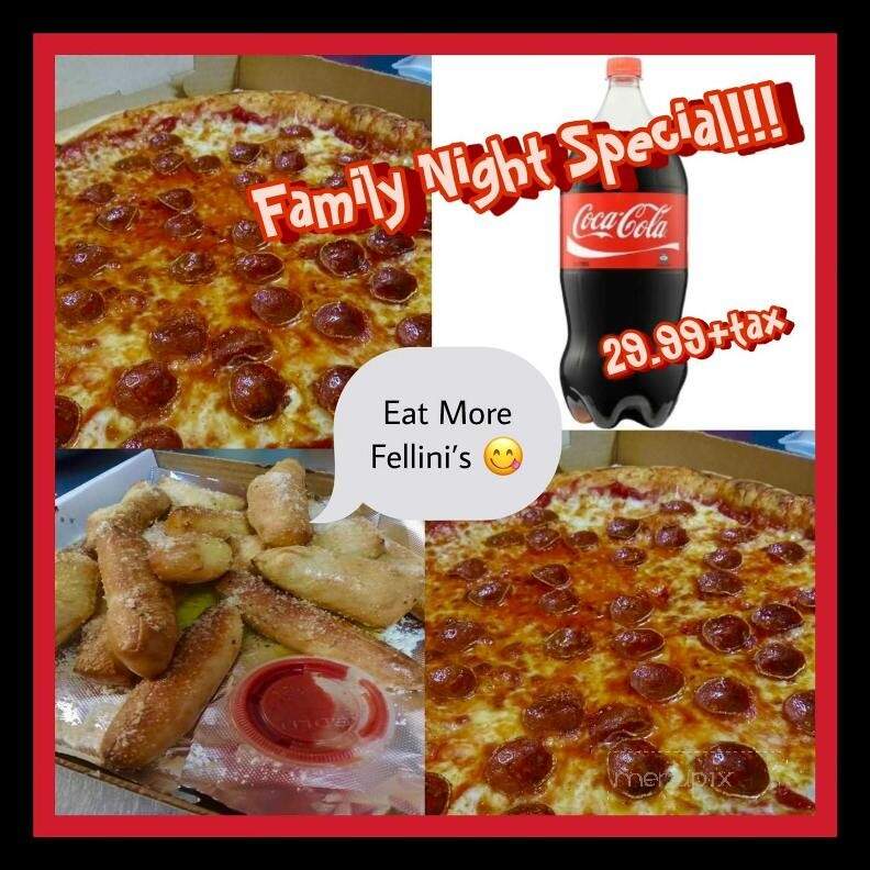 Fellini's Pizzeria - Canonsburg, PA menu_pic