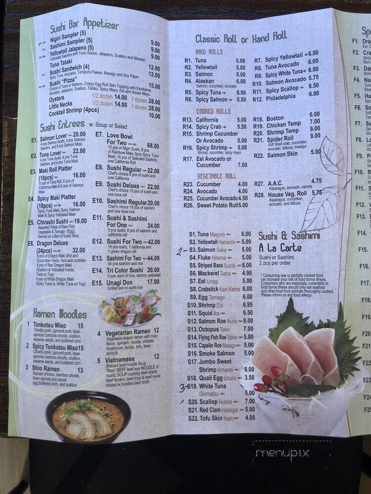 Mindy's Restaurant - Portsmouth, RI menu_pic