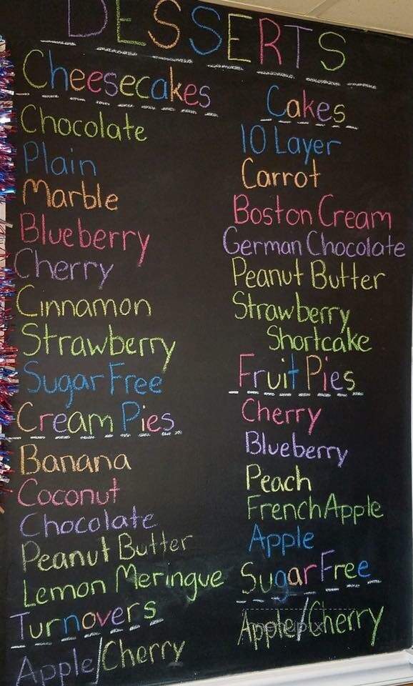 Mountainview Diner - Frederick, MD menu_pic