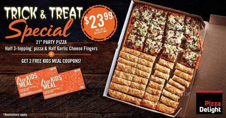 Pizza Delight - Summerside, PE menu_pic