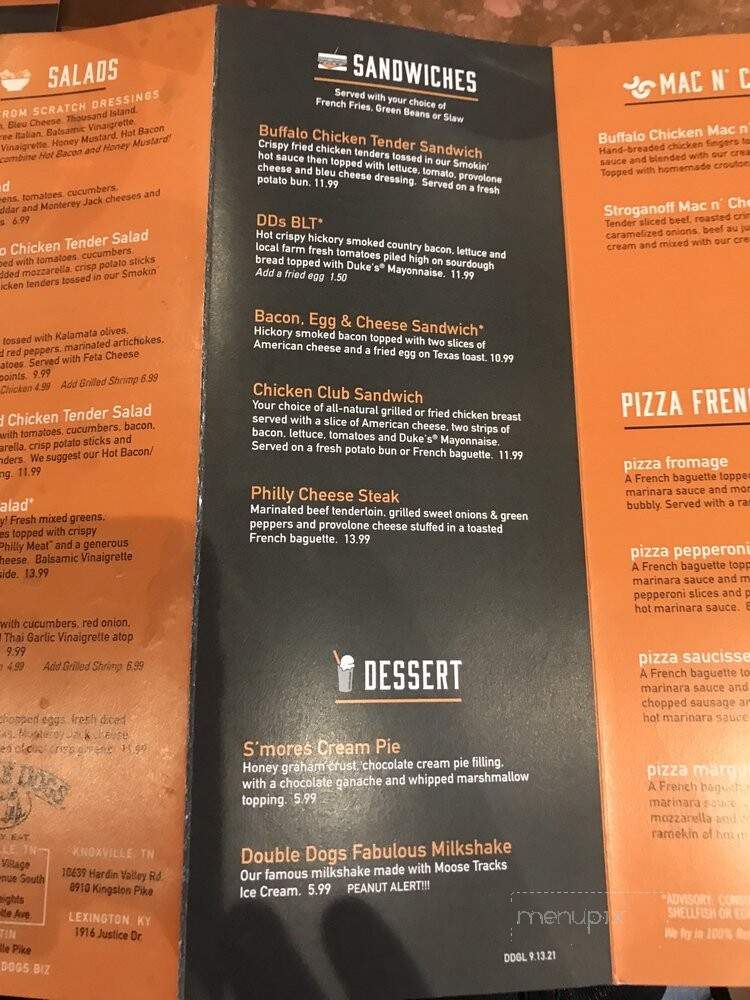 Double Dogs - Gallatin, TN menu_pic
