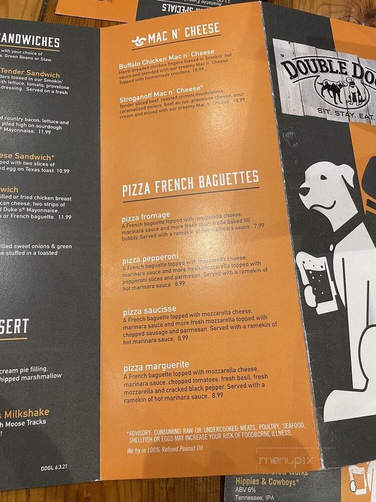 Double Dogs - Gallatin, TN menu_pic