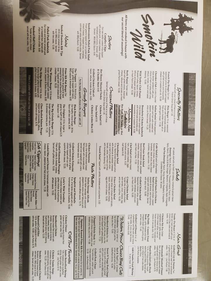 Lorie's Wildridge Restaurant - Erie, PA menu_pic