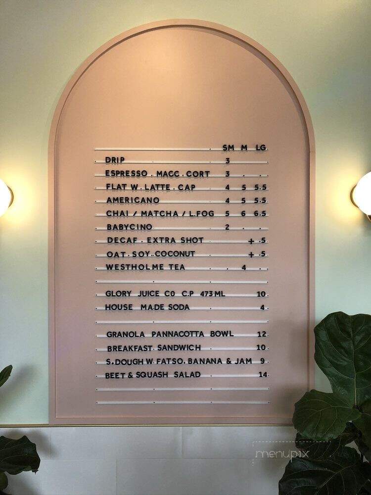 Bear & Joey Cafe - Victoria, BC menu_pic