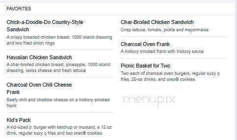 Charcoal Oven - Oklahoma City, OK menu_pic