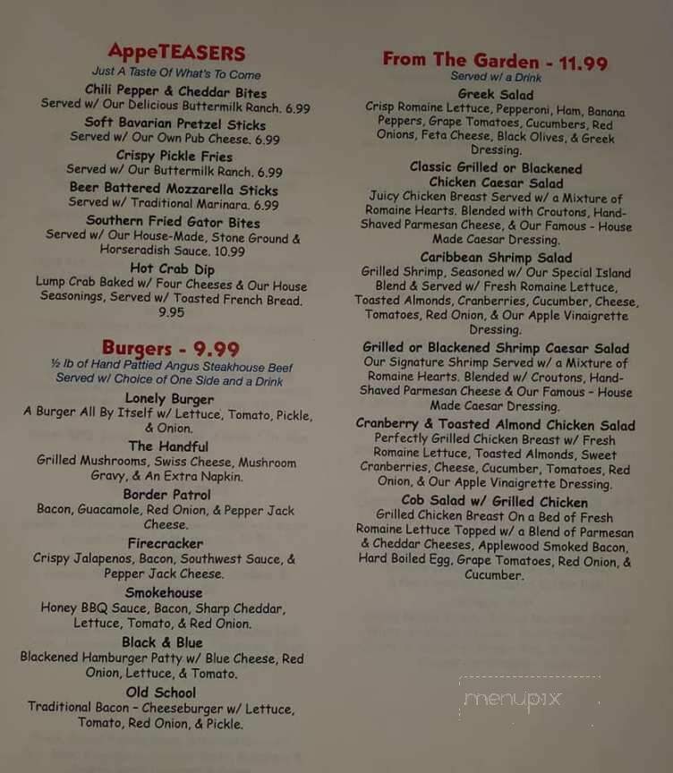 Cherry's Seafood & Steaks - Trenton, FL menu_pic