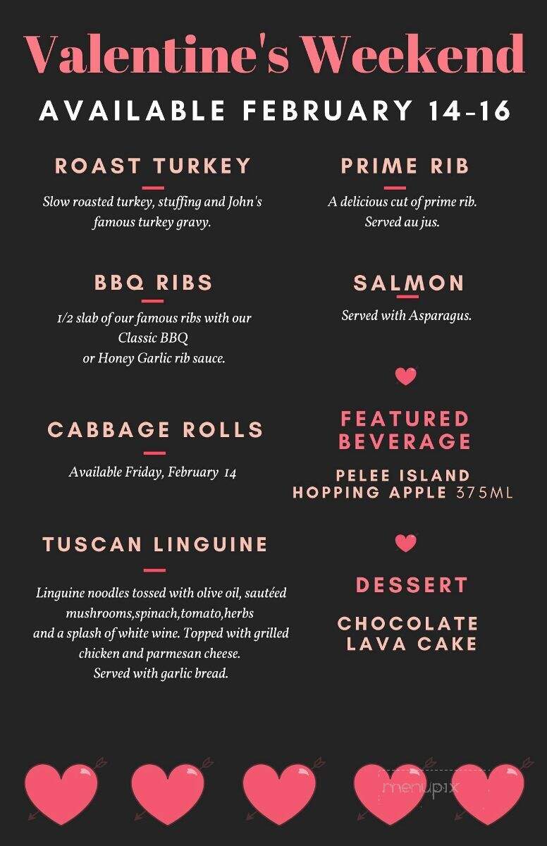 John's Restaurant - Sarnia, ON menu_pic