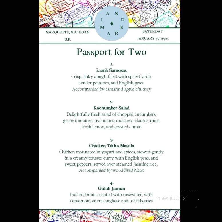 Landmark Inn - Marquette, MI menu_pic