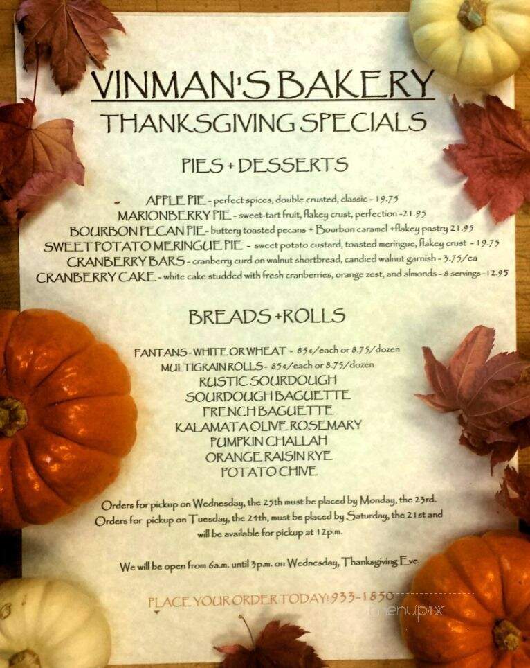 Vinman's Bakery - Ellensburg, WA