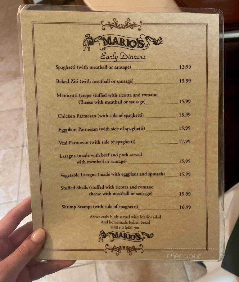 Mario's Italian Resturant &Bar - Hattiesburg, MS