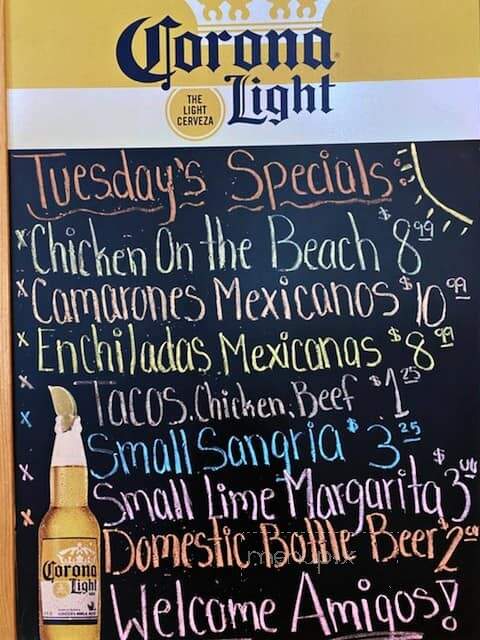 Sol Del Mar Mexican Grill - Danville, IL menu_pic