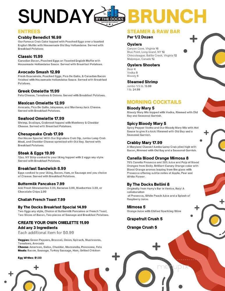 By The Docks - Middle River, MD menu_pic