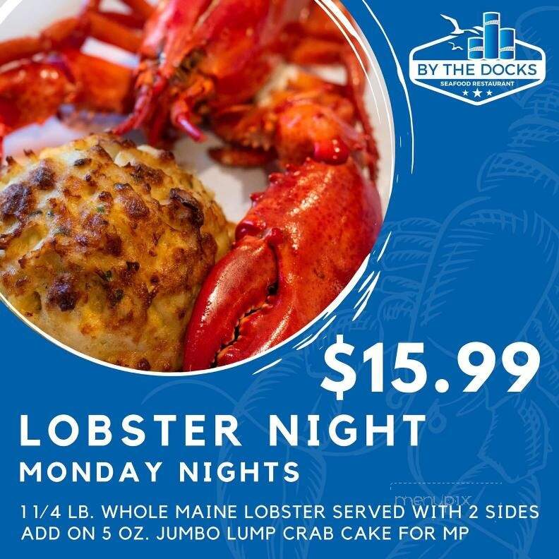 By The Docks - Middle River, MD menu_pic