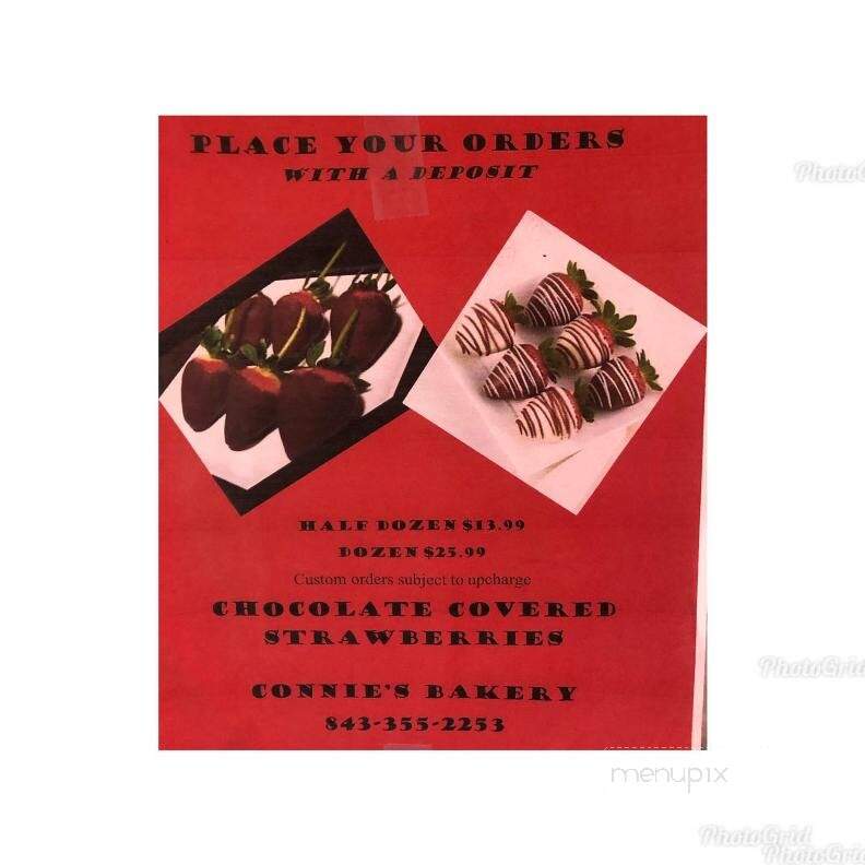 Connies Bakery & Specialty - Kingstree, SC menu_pic