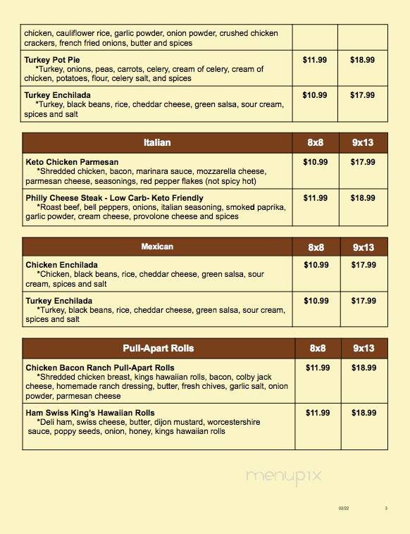 Country Cupboard Of Barnwell - Barnwell, SC menu_pic