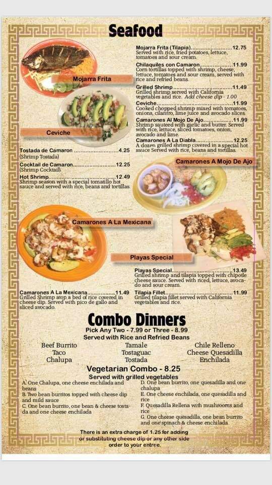 El Charro - Harrodsburg, KY menu_pic