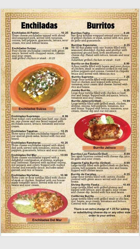 El Charro - Harrodsburg, KY menu_pic