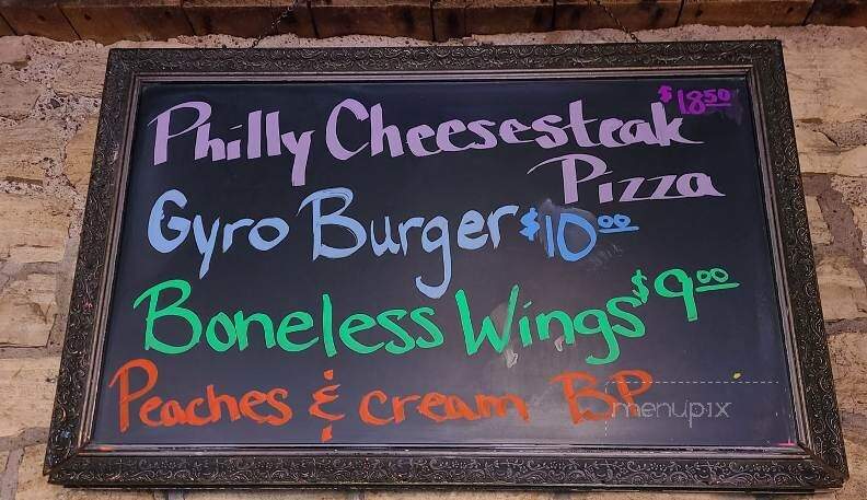 Stone City General Store - Anamosa, IA menu_pic