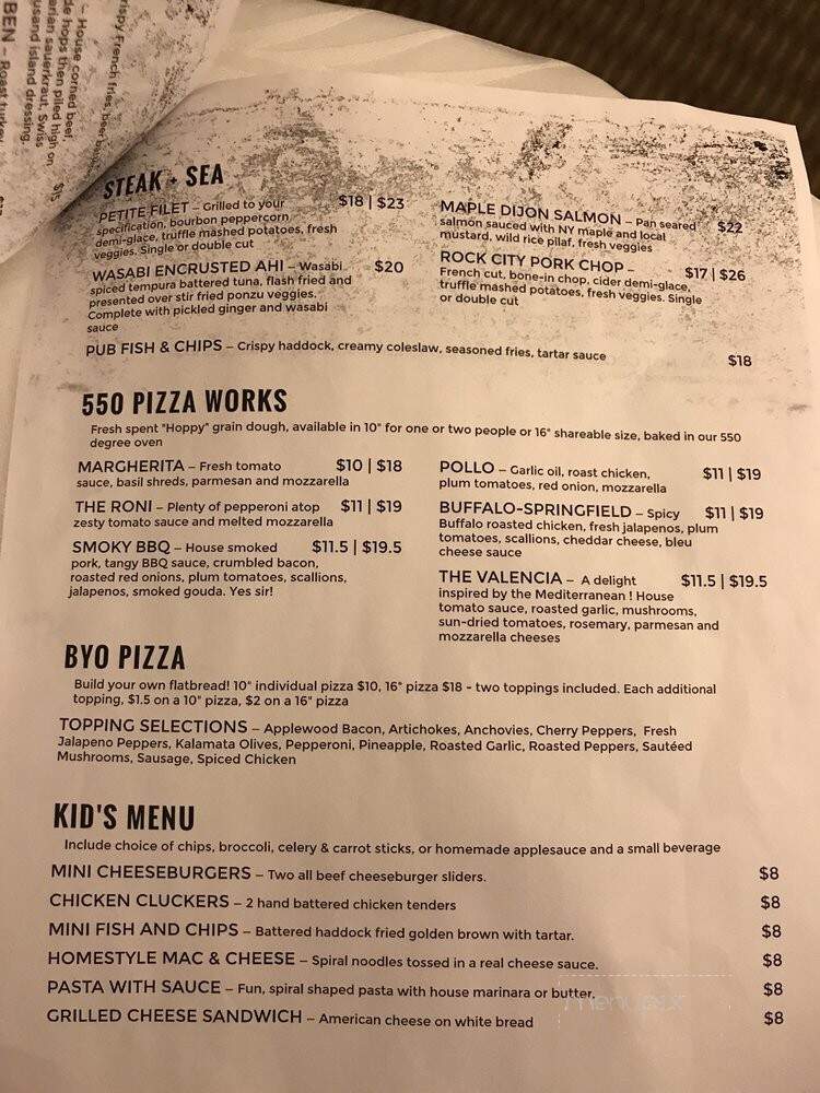 John Harvard's Brew House - Ellicottville, NY menu_pic