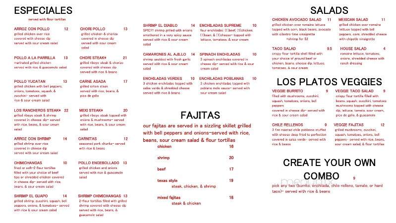 Los Rancheros Mexican Grill - Montpelier, VA menu_pic