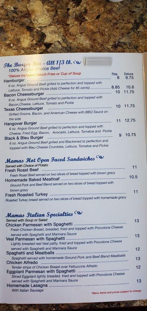 Mamas Kitchen - Seminole, FL menu_pic