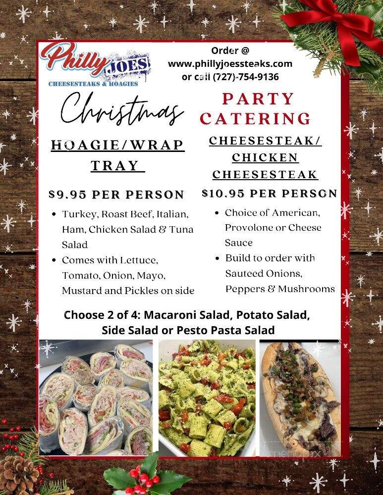 Philly Joe's Steaks & Hoagies - Clearwater, FL menu_pic