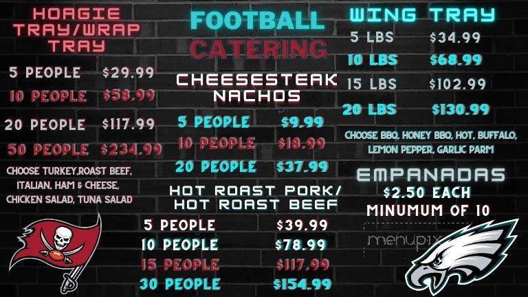 Philly Joe's Steaks & Hoagies - Clearwater, FL menu_pic
