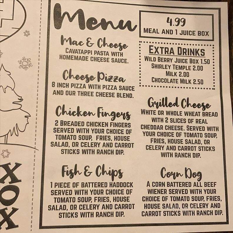 The Sherlock Holmes Pub - Edmonton, AB menu_pic