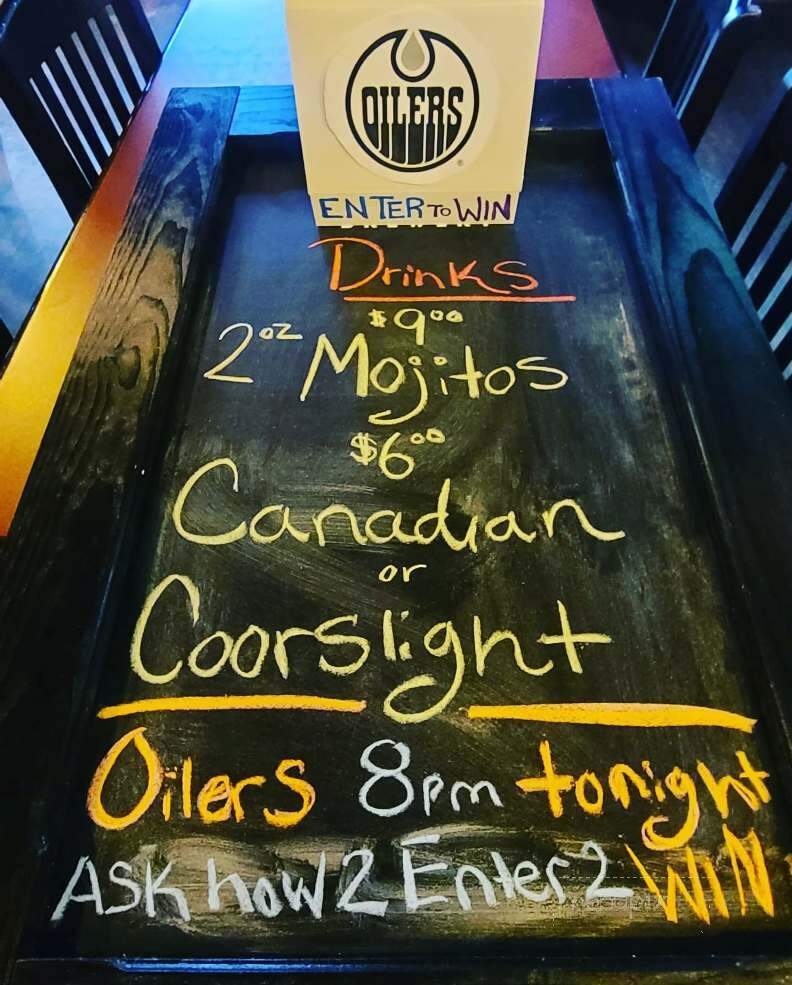 The Sherlock Holmes Pub - Edmonton, AB menu_pic