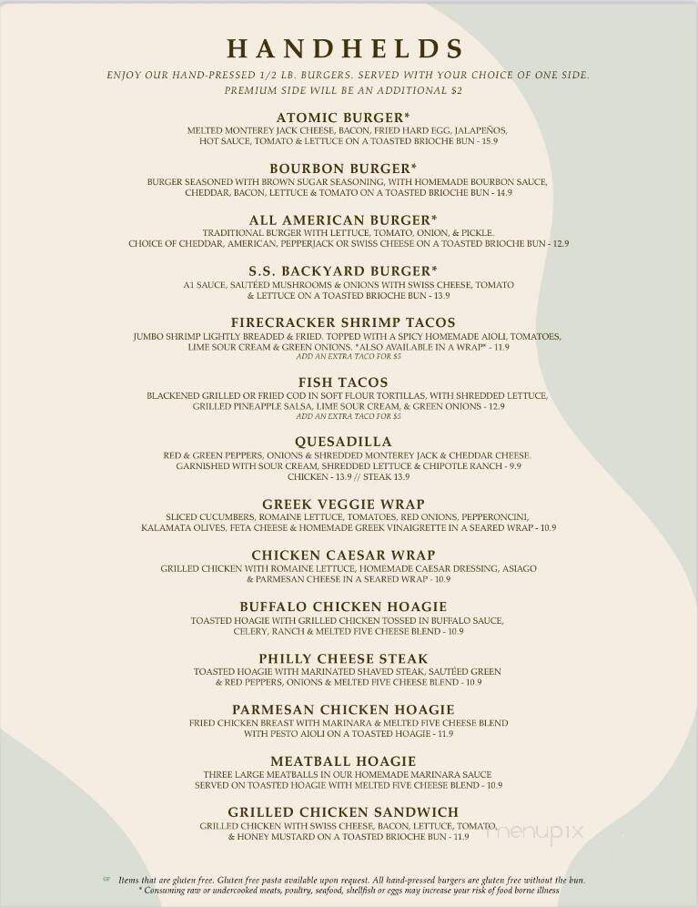 Twisted Grape - Cameron, NC menu_pic
