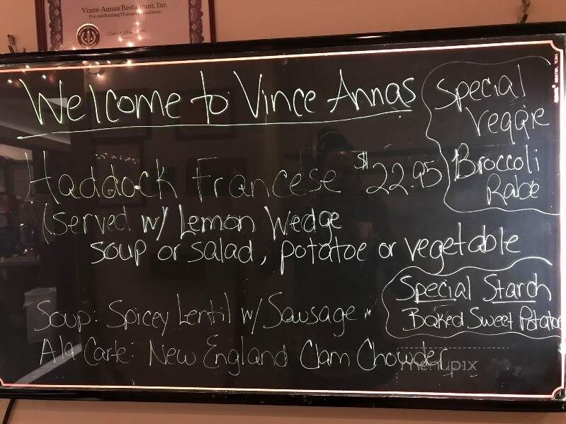 Vince Anna's Restaurant - Greenville, NY