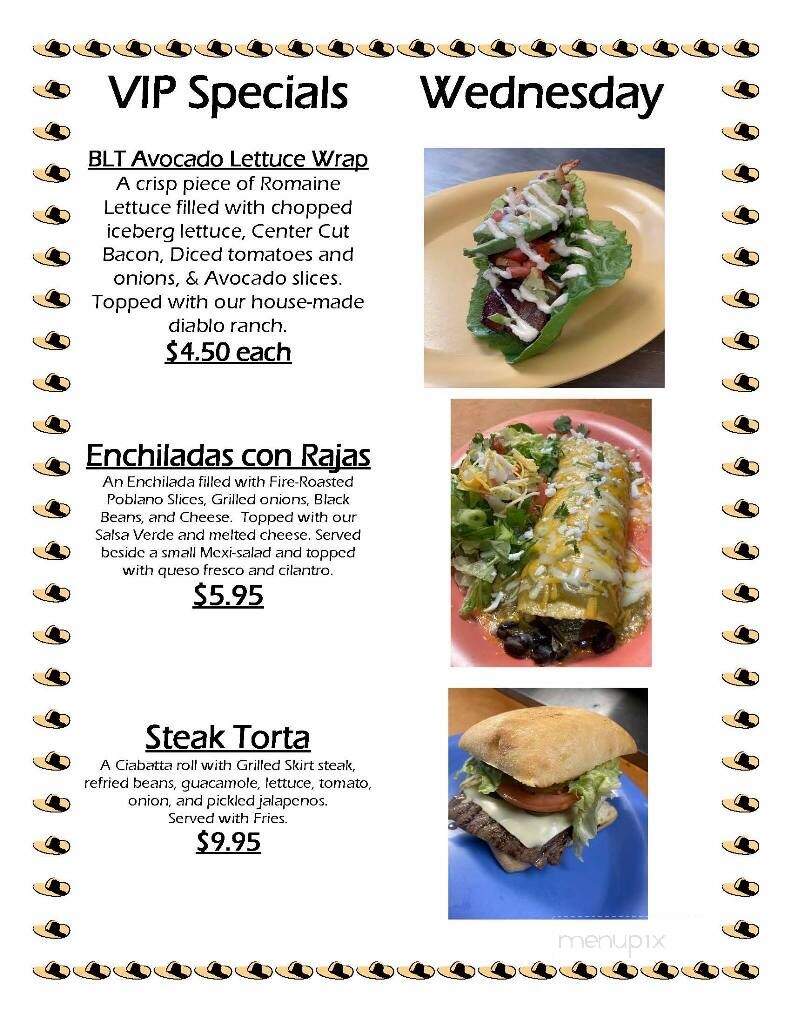 VIP Mexican American Cuisine - Indian Rocks Beach, FL menu_pic