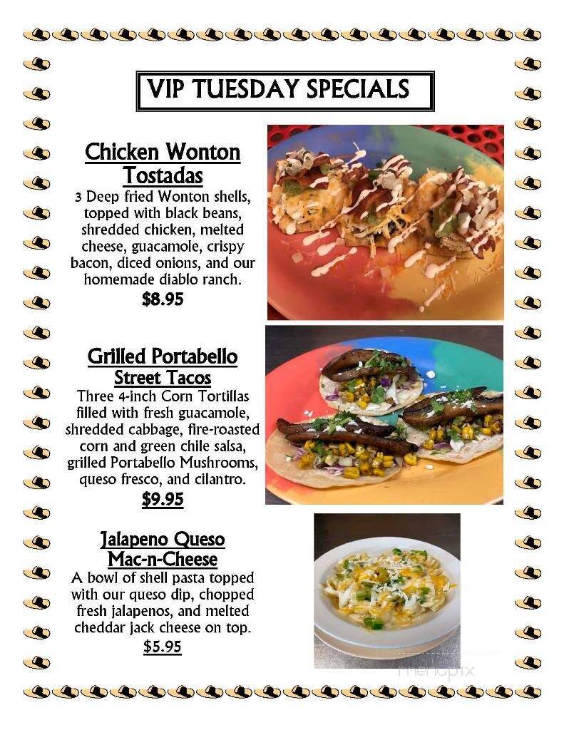 VIP Mexican American Cuisine - Indian Rocks Beach, FL menu_pic