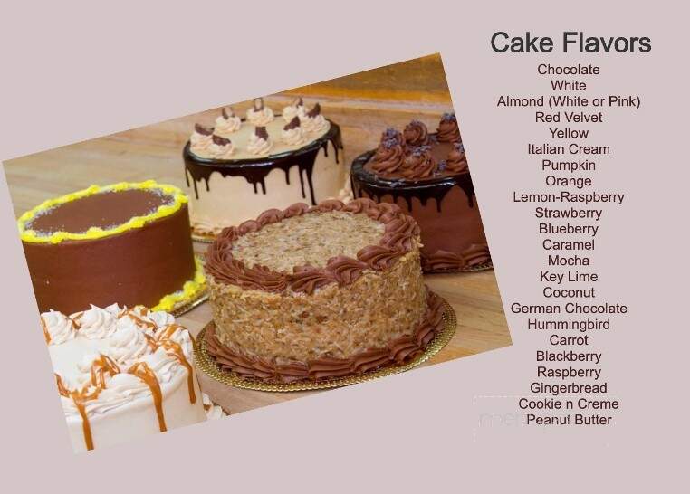 Blackbird Bakery - Bristol, VA menu_pic