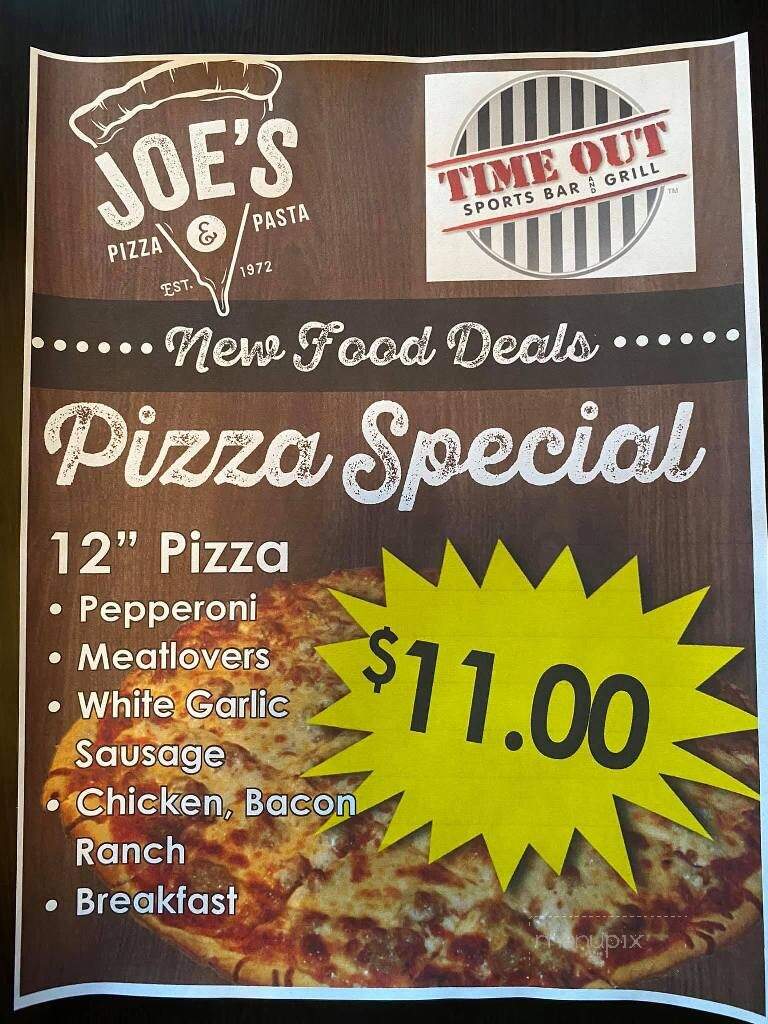 Joe's Pizza & Pasta - Troy, IL menu_pic