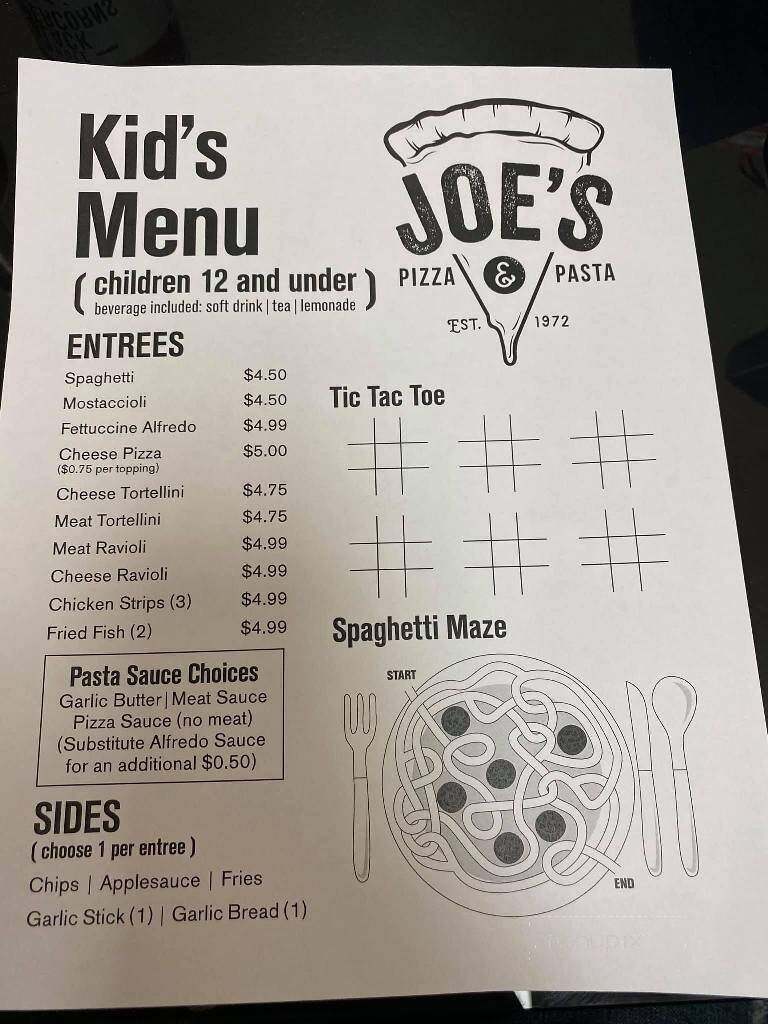 Joe's Pizza & Pasta - Troy, IL