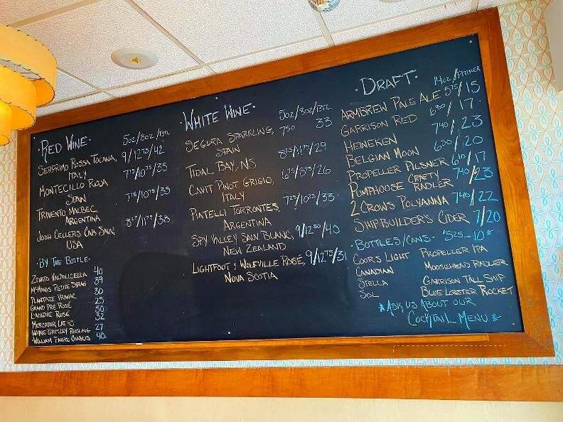 Armview Restaurant & Lounge - Halifax, NS menu_pic