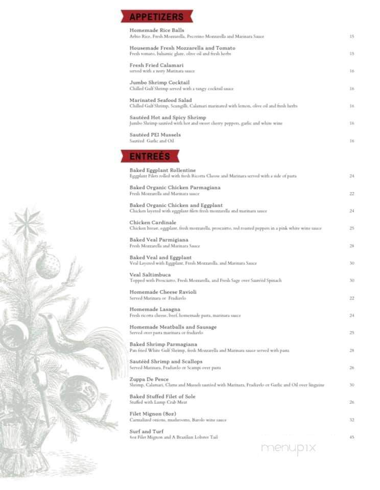 Cipriano Cucina and Bar - Bradenton, FL menu_pic