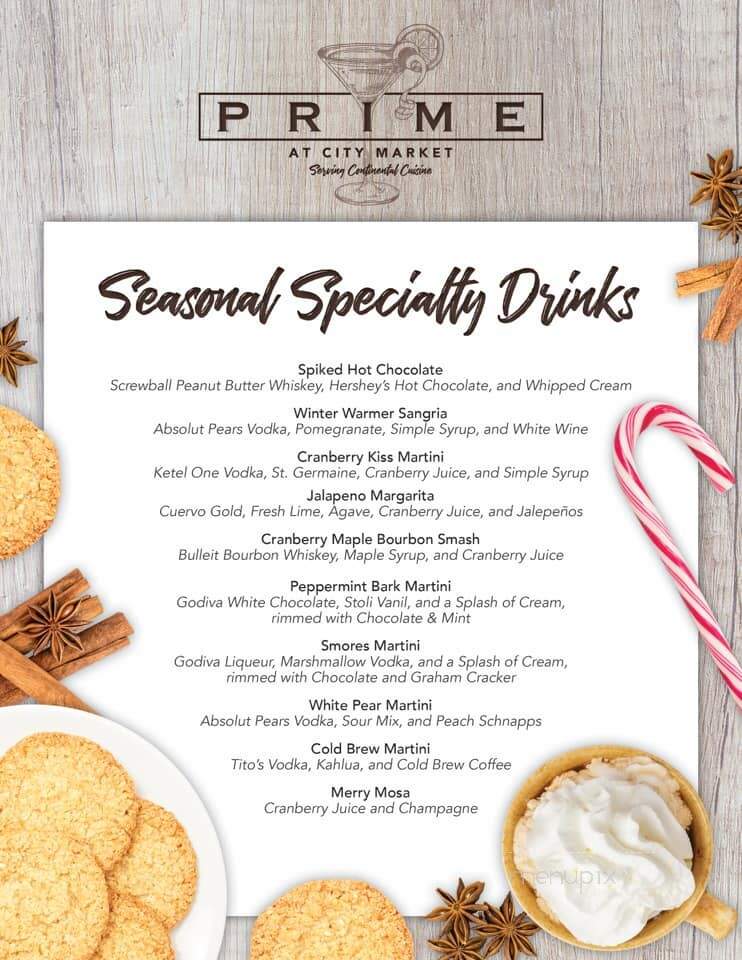 Prime At City Market - Dallas, PA menu_pic