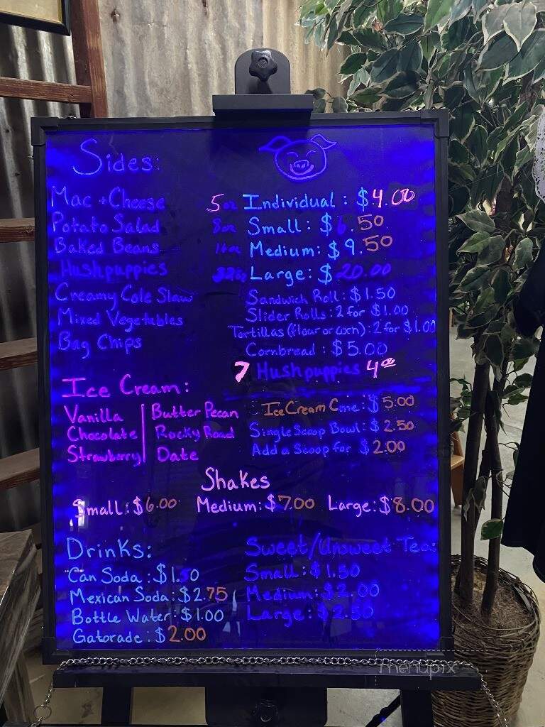 Dirty South BBQ House - Yuma, AZ menu_pic