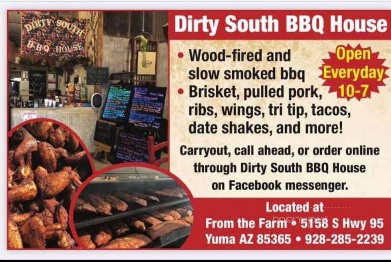Dirty South BBQ House - Yuma, AZ